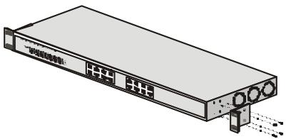TRENDNET TEG-S160TX - Rack Installation - 1