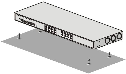 TRENDNET TEG-S160TX - Desktop Installation - 1