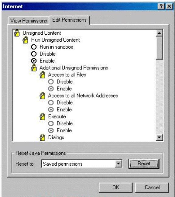 TRENDNET TEG-S4000I - Step 10: select "Edit Permissions" - 2