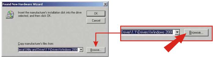 TRENDNET TEW-2K1 - Click the Browse button on the window that pops up. - 1