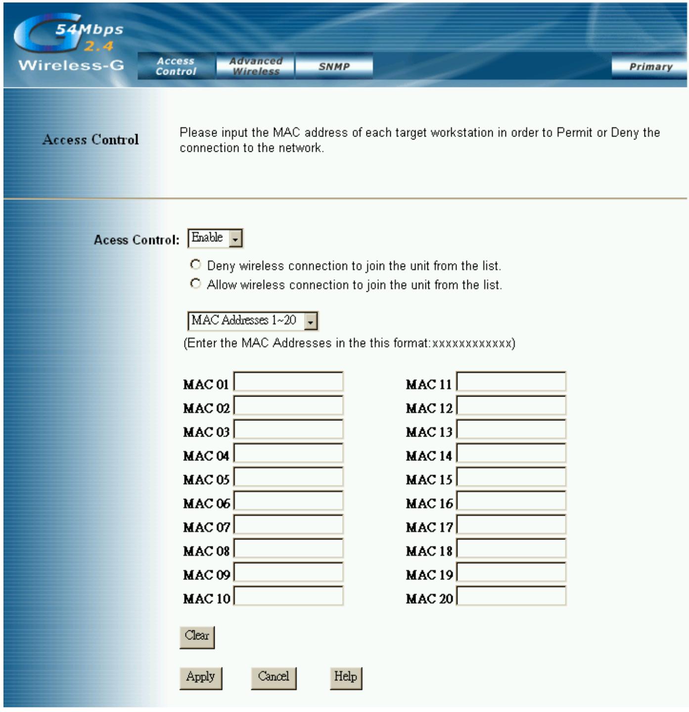 TRENDNET TEW-413APBO - Access Control - 1