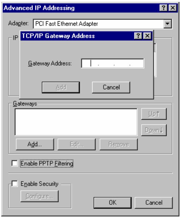 TRENDNET TEW-431BRP - Specify an IP Address - 1