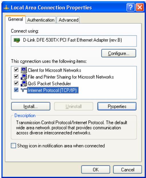 TRENDNET TEW-431BRP - Checking TCP/IP Settings - Windows XP - 1
