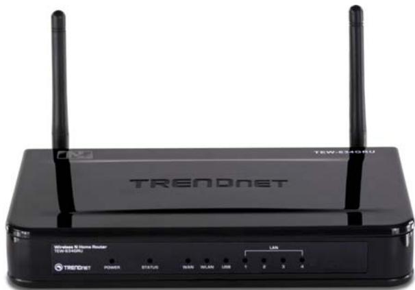 TRENDNET TEW-634GRU - Front Panel - 1