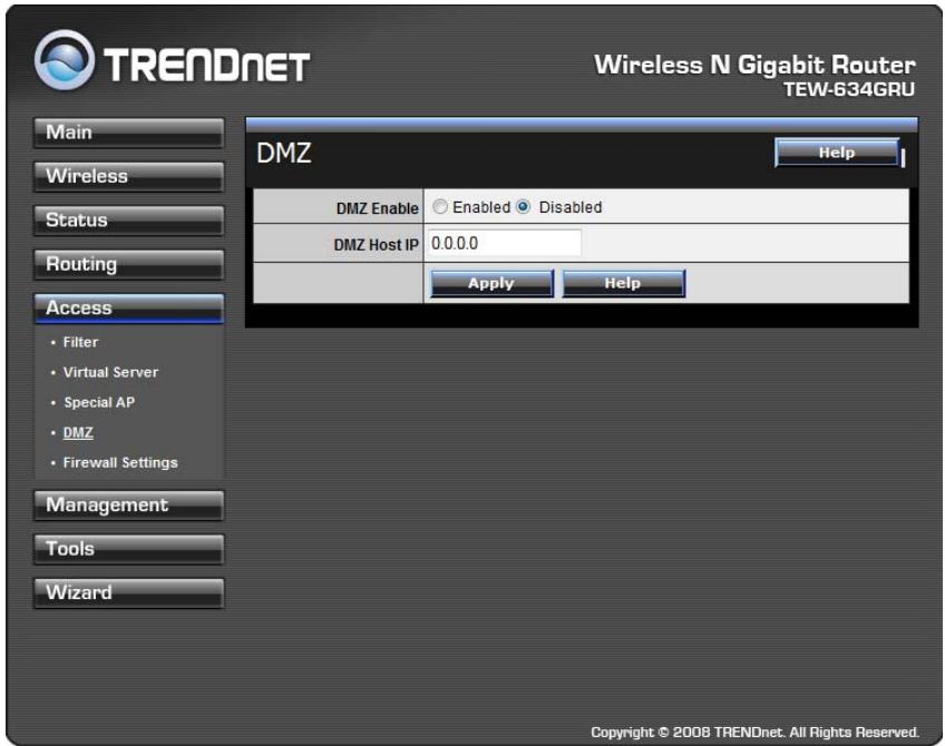 TRENDNET TEW-634GRU - DMZ - 1