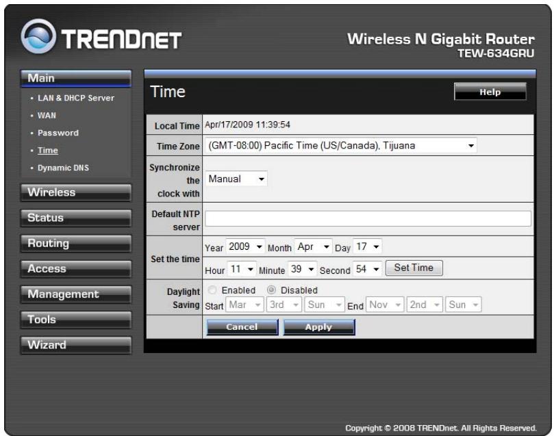 TRENDNET TEW-634GRU - Time - 1