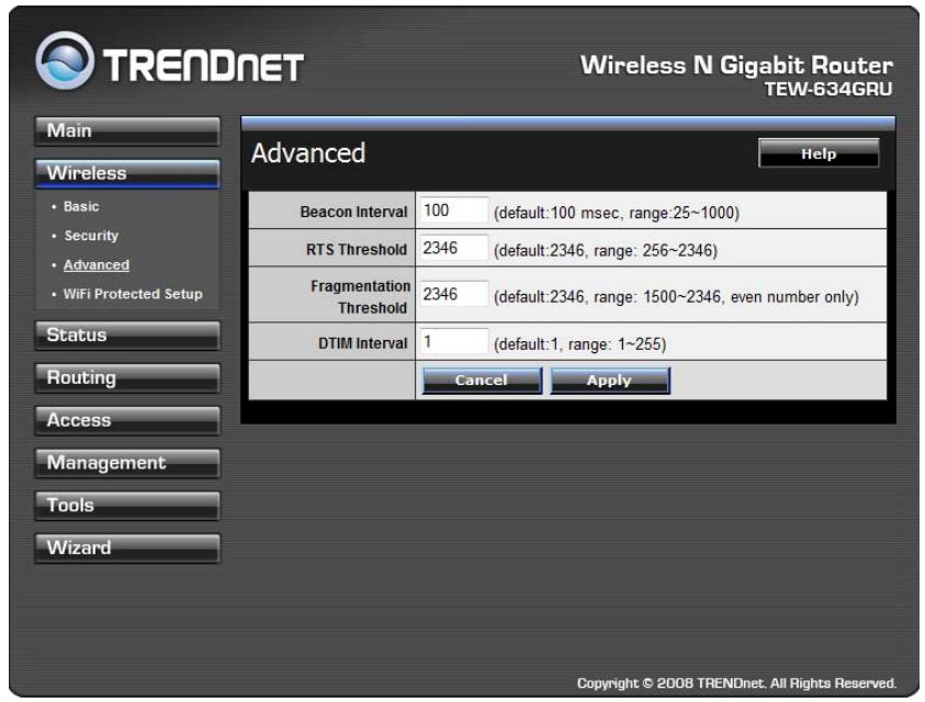 TRENDNET TEW-634GRU - Advanced - 1