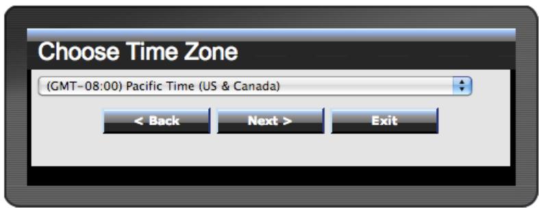 TRENDNET TEW-651BR - Step 2: Choose time zone - 1
