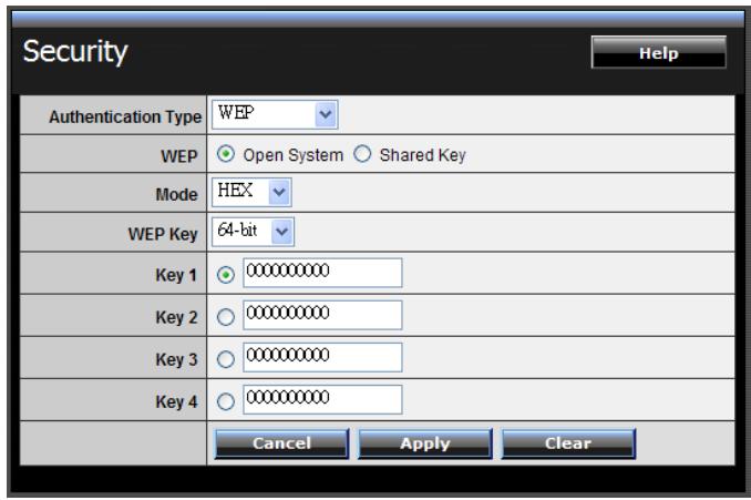 TRENDNET TEW-651BR - WEP Encryption - 2