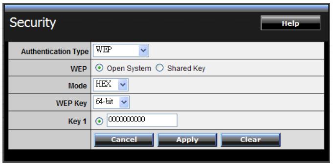 TRENDNET TEW-651BR - WEP Encryption - 1