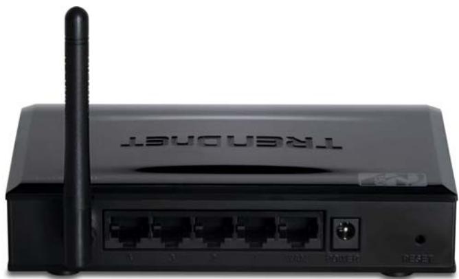TRENDNET TEW-651BR - Rear Panel - 1
