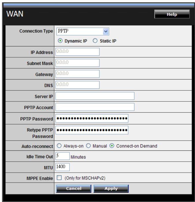TRENDNET TEW-651BR - PPTP/L2TP with Dynamic IP - 1