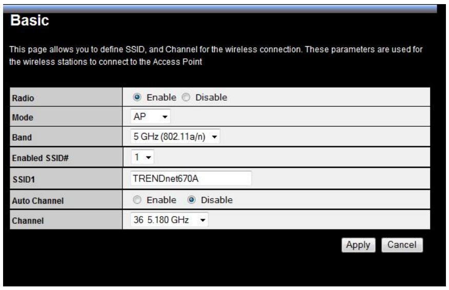TRENDNET TEW-670AP - Band 5G - 1