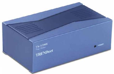 TRENDNET TK-V200S - Splitter vidéo à 2 ports - 1