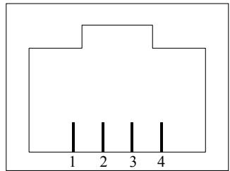 TRENDNET TVP-224HR - FXS Port Pin Assignments - 1