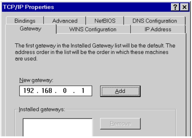 TRENDNET TVP-224HR - Using "Specify an IP Address" - 1