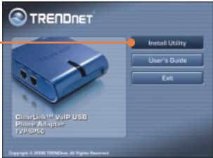 TRENDNET TVP-SP5G - Procéder à l'installation - 1