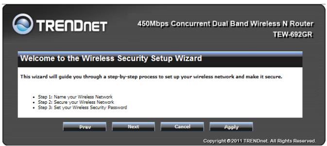 TRENDNET TEW-692GR - Setup Wizard - 3