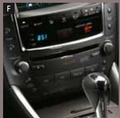 LEXUS IS 250 - PACK Navigation et multimedia - 6