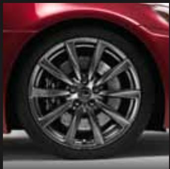 LEXUS IS 250 - JANTES forgées en alliage 19 - 1
