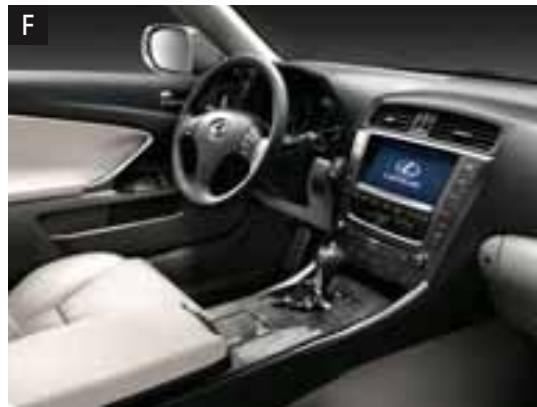LEXUS IS 250C - Coloris intérieurs - 6