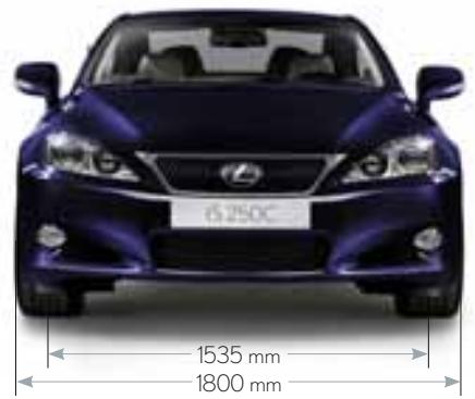 LEXUS IS 250C - Capacités (i) - 1