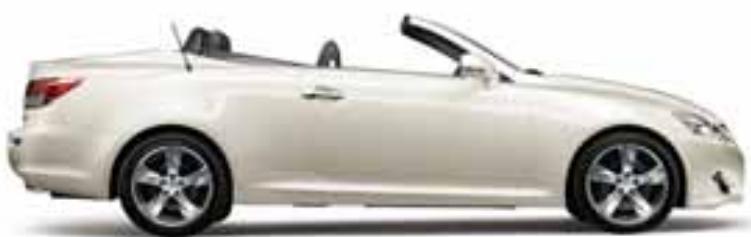 LEXUS IS 250C - Coloris extérieurs - 1