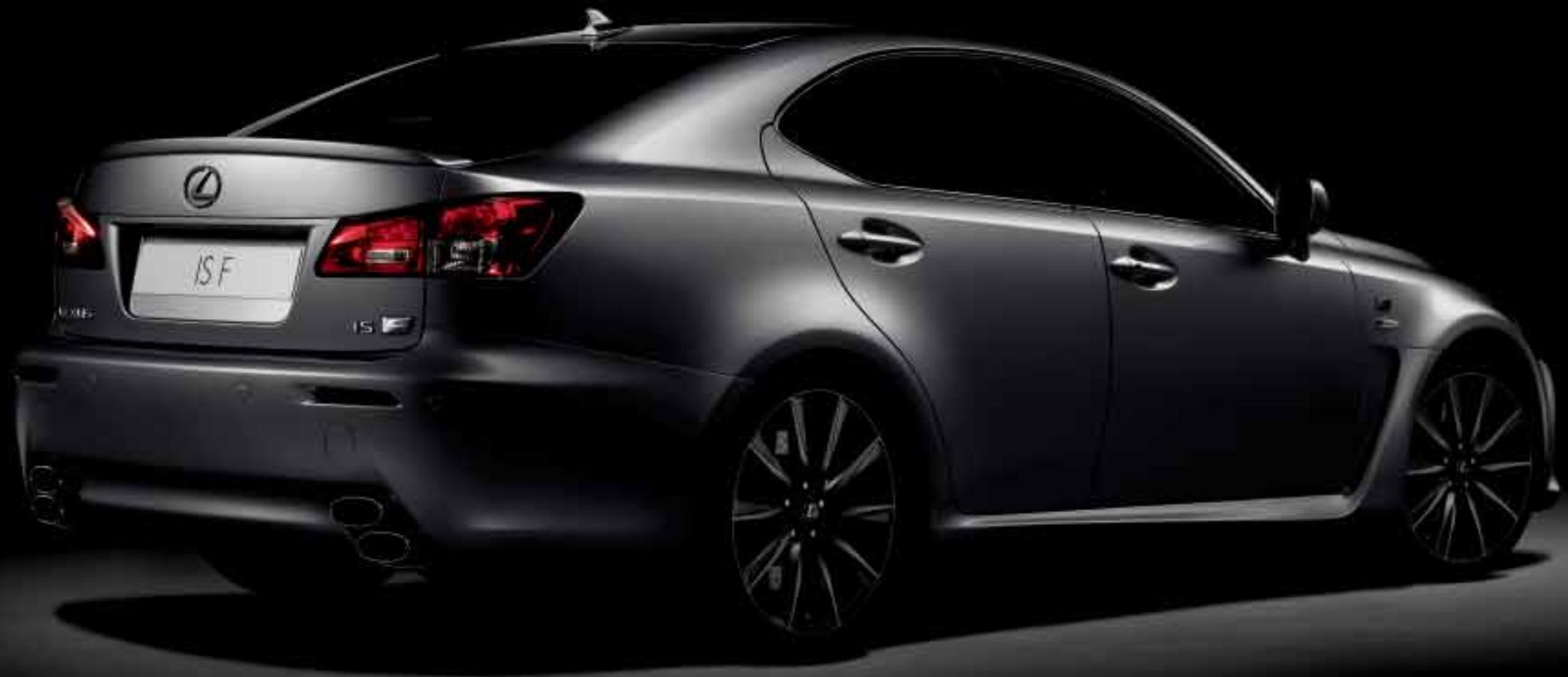 LEXUS IS F - SYSTÈME DE SÉCURITÉ PRÉ-COLLISION² - 1