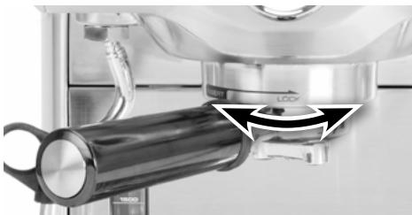 BREVILLE BES820XL - STEP 5 - PRIMING THE GROUP HEAD - 1