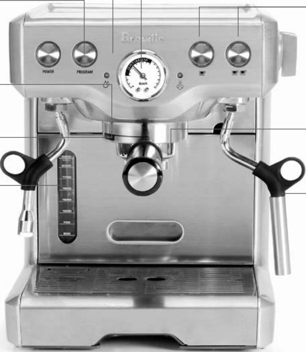 BREVILLE BES820XL - Sélecteur pour vapeur et eau chaude - 2