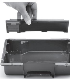 BREVILLE BES830XL - Nettoyer le plateau d'egouttement - 1