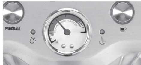 BREVILLE BES830XL - Manomètre pour espresso - 2