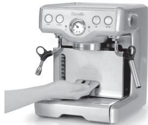 BREVILLE BES830XL - Étape 1 - remplissage du réserveau d'eau - 1