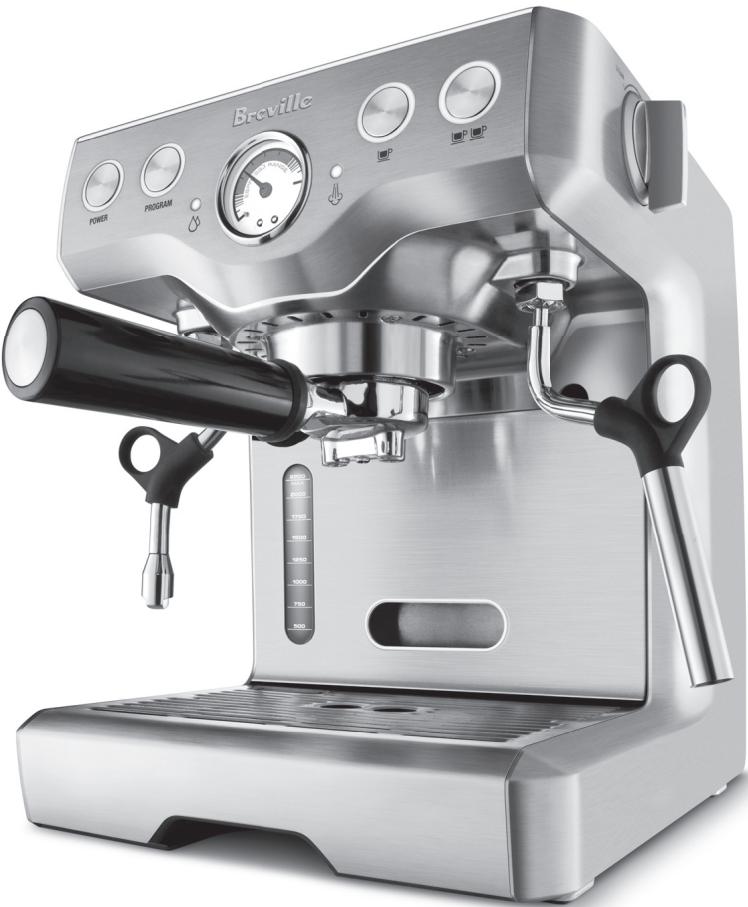 BREVILLE BES830XL - TABLE des matières - 1