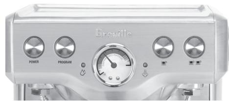 BREVILLE BES830XL - Manomètre pour espresso - 1