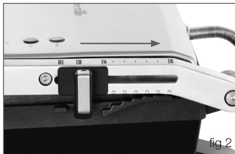 BREVILLE BGR200XL - UTILISATION DU CONTRÔLE AJUSTABLE DE LA HAUTEUR - 1