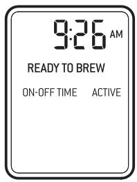 BREVILLE BKC600XL - Setting the 'OFF TIME' - 1