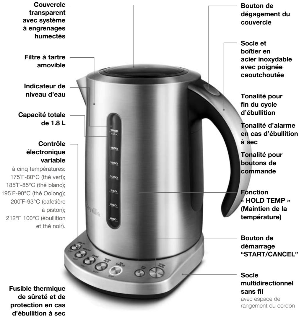 BREVILLE BKE820XL - Température variable mc de breville - 1