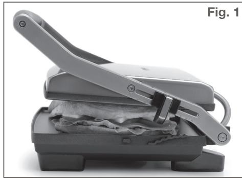 BREVILLE BSG540XL - Utilisation comme presse-panini - 1