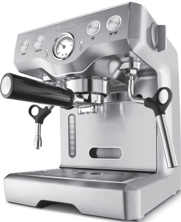 BREVILLE DIE-CAST PROGRAMMABLE ESPRESSO MACHINE - 1