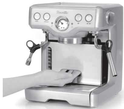 BREVILLE DIE-CAST PROGRAMMABLE ESPRESSO MACHINE - BEFORE FIRST USE - 1