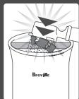 BREVILLE DIE-CAST PROGRAMMABLE ESPRESSO MACHINE - AFTER EXTRACTION 1 - 1
