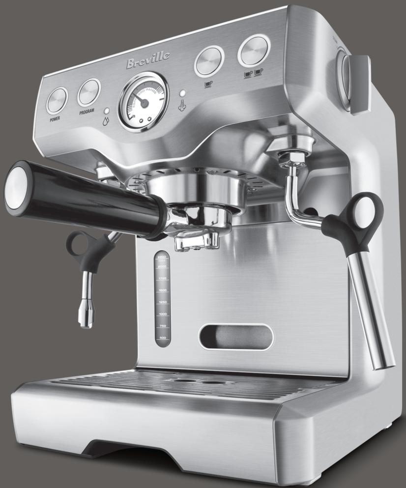 BREVILLE DIE-CAST PROGRAMMABLE ESPRESSO MACHINE - 1