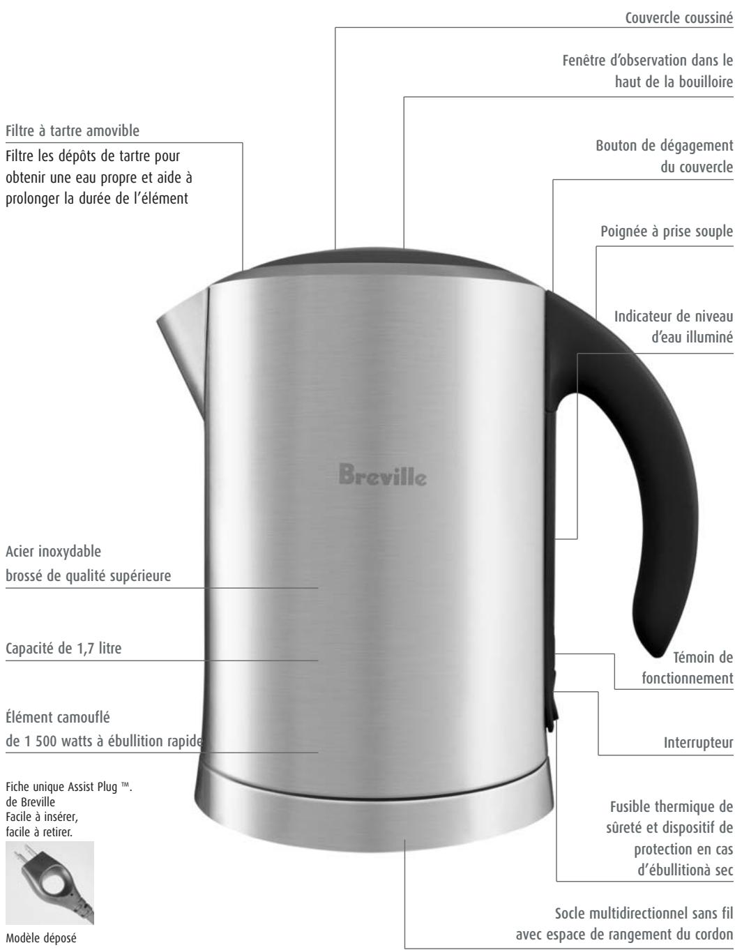 BREVILLE IKON CORDFREE KETTLE - Au SUJET du CORDON d'alimentation - 1