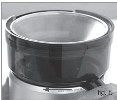 BREVILLE JUICE FOUNTAIN PLUS - DISASSEMBLING YOUR JUICE FOUNTAIN™ PLUS - 5