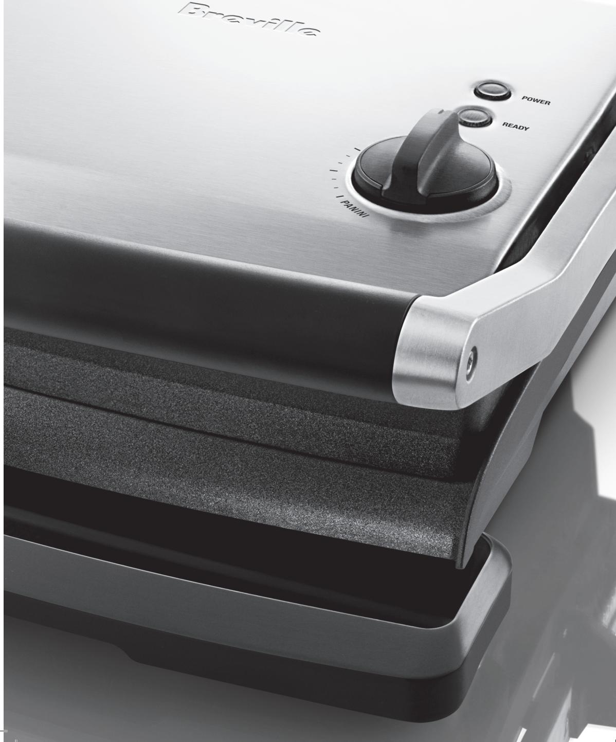 BREVILLE PANINI GRILL BGR200XL - OPERATING - 1