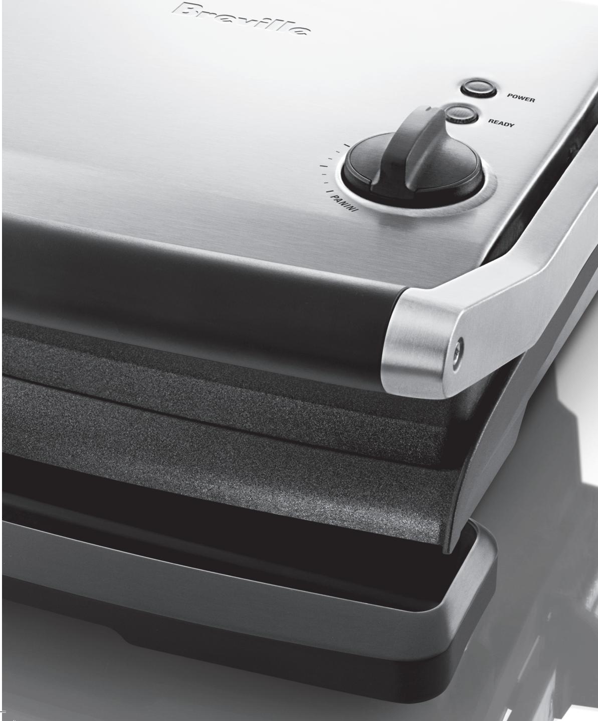 BREVILLE PANINI GRILL BGR200XL - Fonctionnement - 1