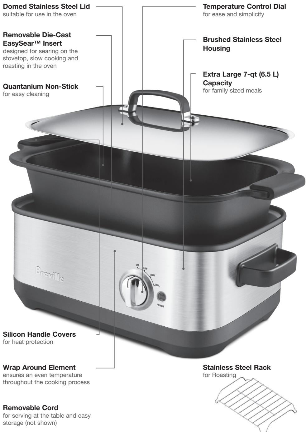 BREVILLE SLOW COOKER - KNOW - 2
