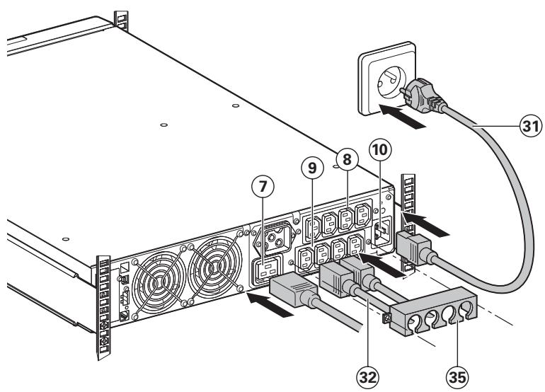 EATON 5PX 1500I RT2U NETPACK - Raccordement d'une ASI dépourvue de module flexpdu ou hotswap MBP - 2