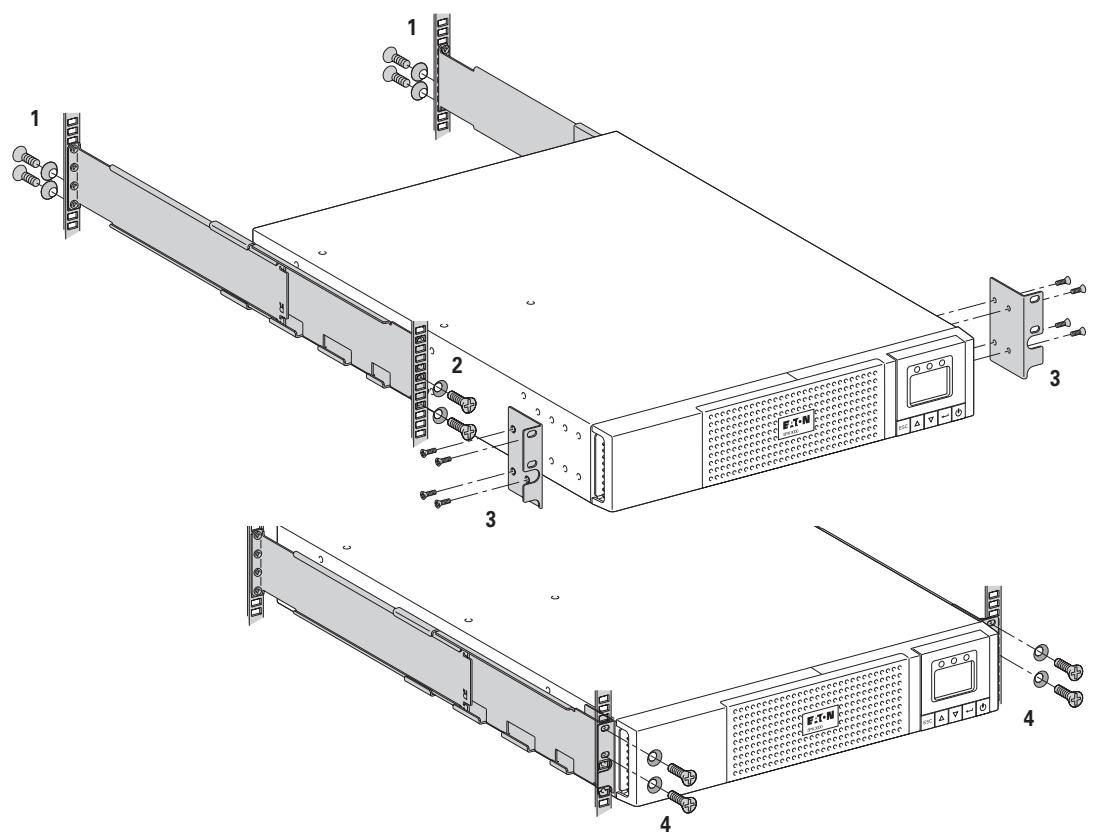 EATON 5PX 2200I RT2U - Installation en position rack - 1